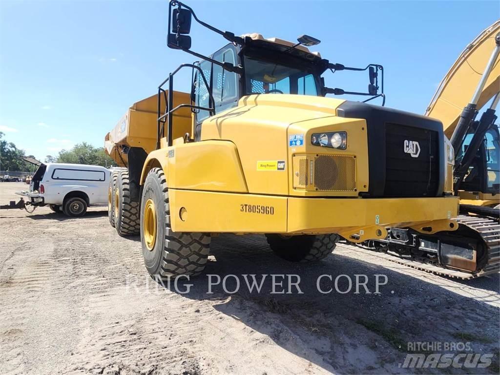 CAT 740GCTG Rammestyrte Dumpere