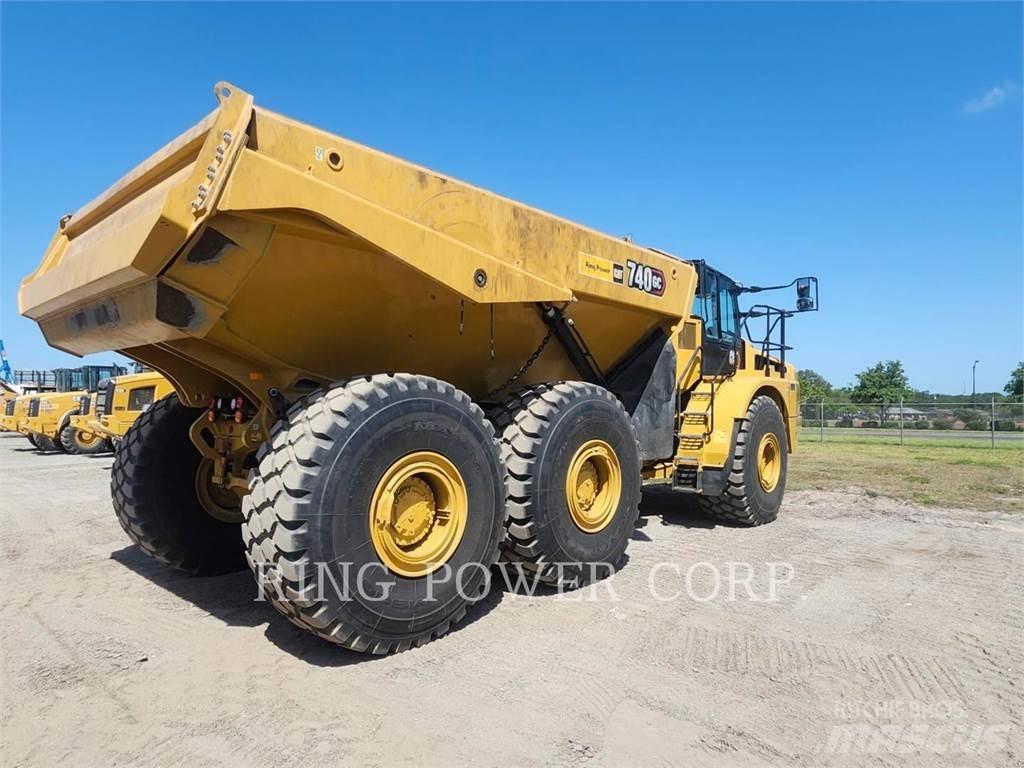 CAT 740GCTG Rammestyrte Dumpere