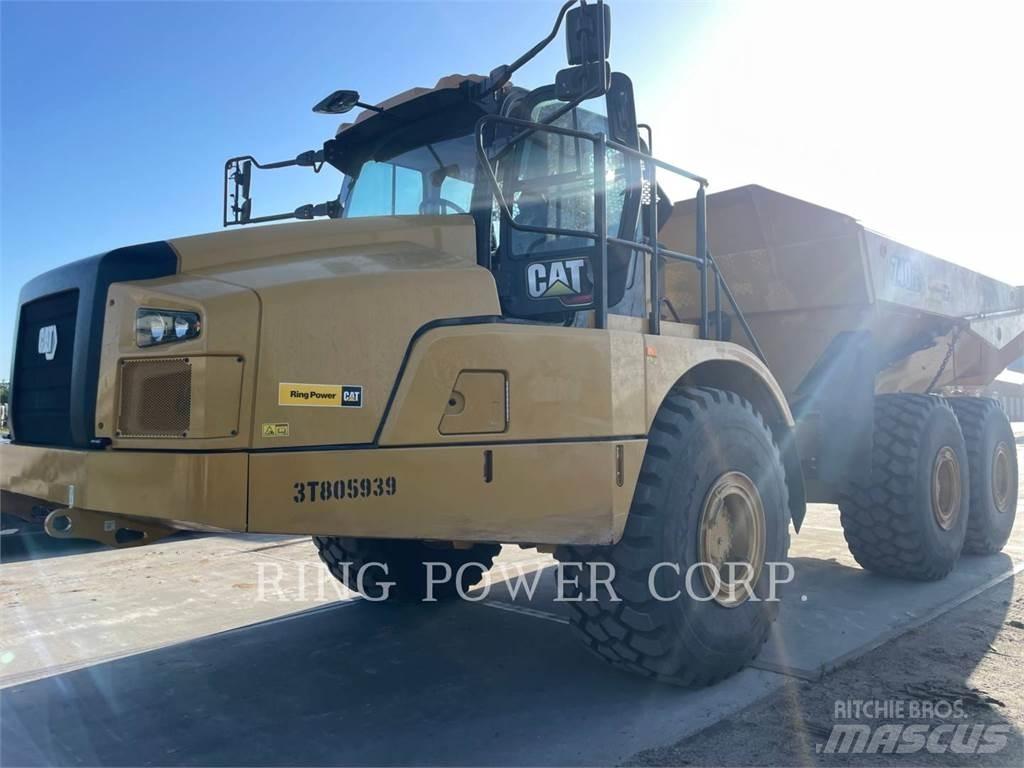 CAT 740GCTG Rammestyrte Dumpere