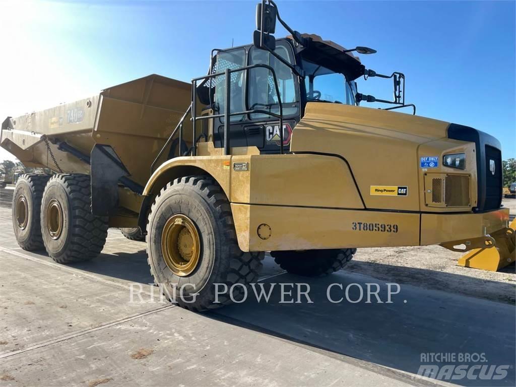 CAT 740GCTG Rammestyrte Dumpere