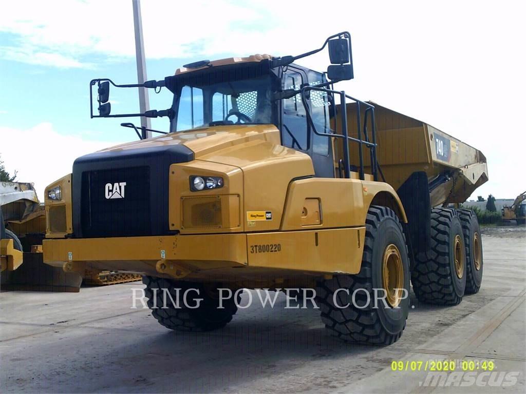 CAT 740GCTG Rammestyrte Dumpere