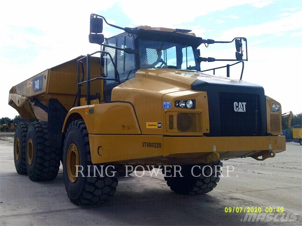 CAT 740GCTG Rammestyrte Dumpere