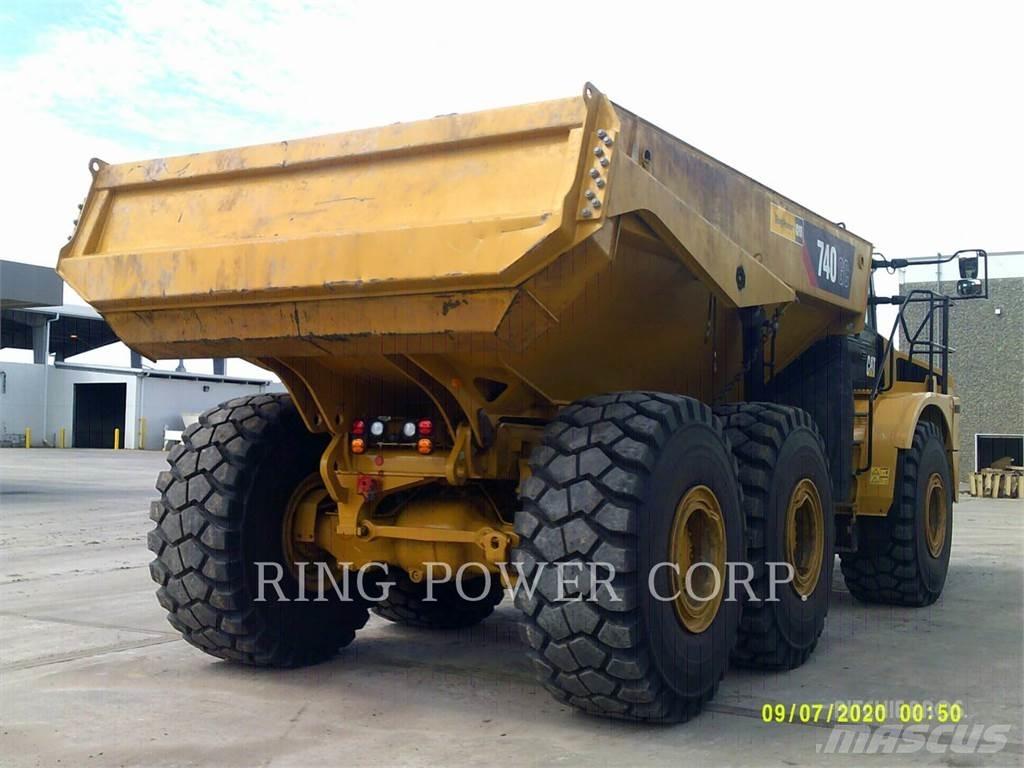 CAT 740GCTG Rammestyrte Dumpere