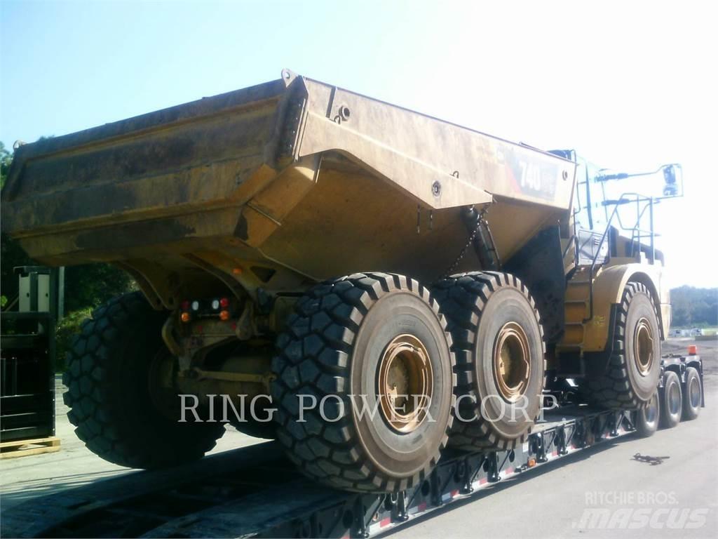 CAT 740GCTG Rammestyrte Dumpere