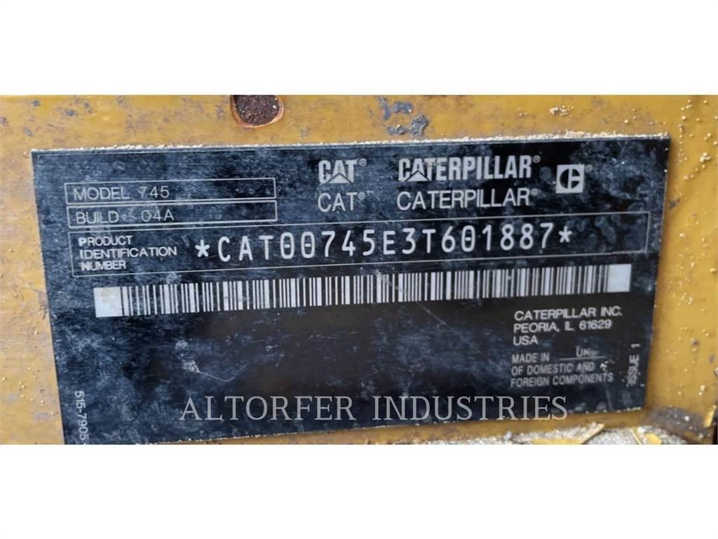 CAT 745 Rammestyrte Dumpere