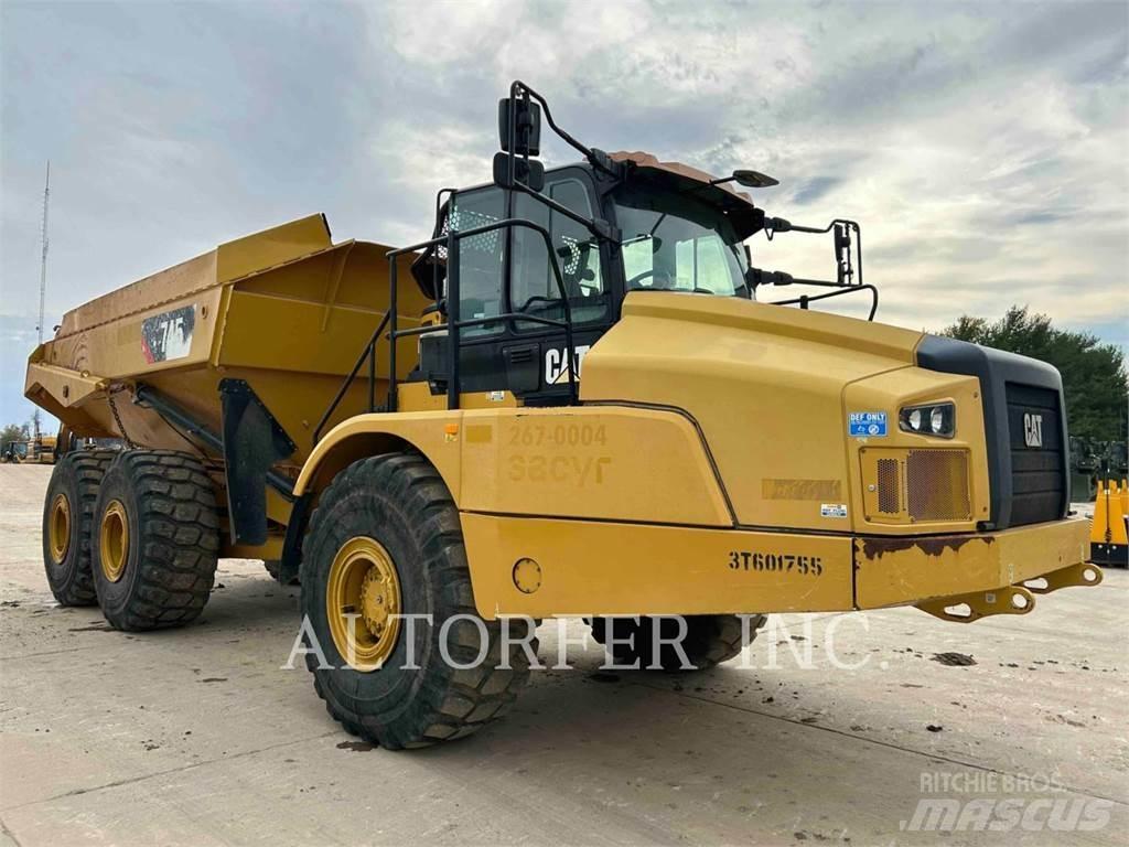 CAT 745 Rammestyrte Dumpere