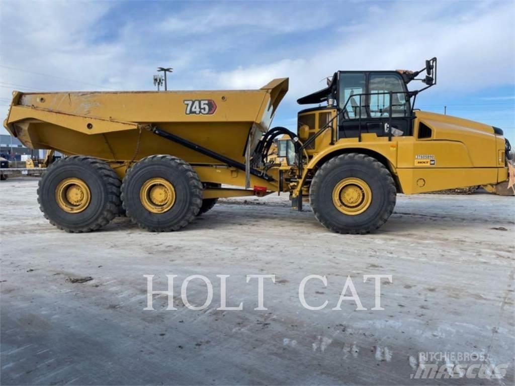 CAT 745 Rammestyrte Dumpere