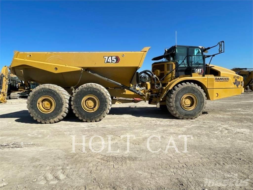 CAT 745 Rammestyrte Dumpere