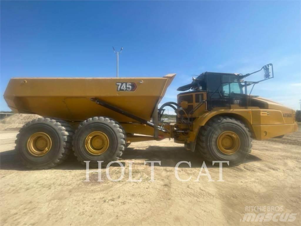 CAT 745 Rammestyrte Dumpere