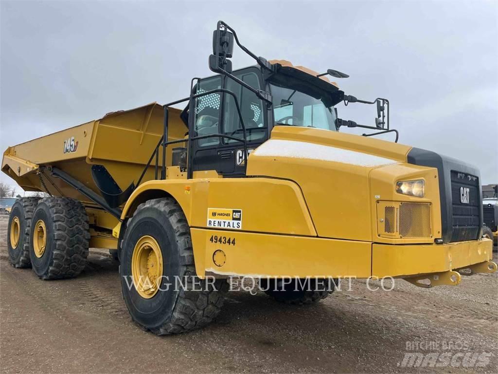 CAT 745 Rammestyrte Dumpere