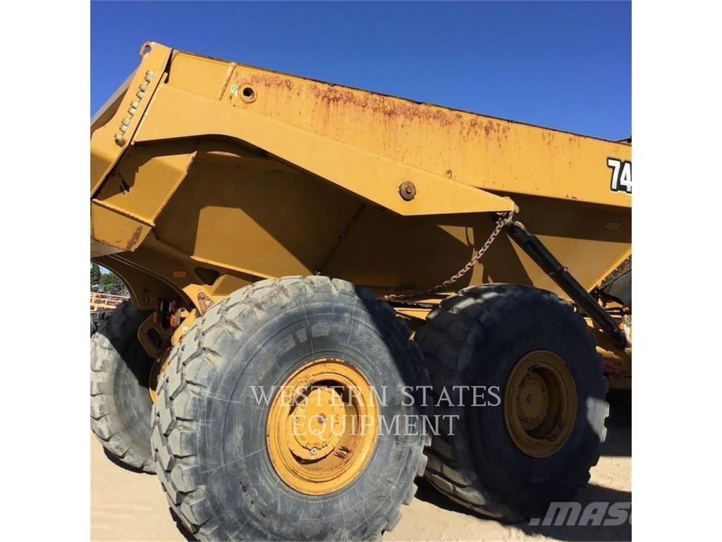 CAT 745 Rammestyrte Dumpere
