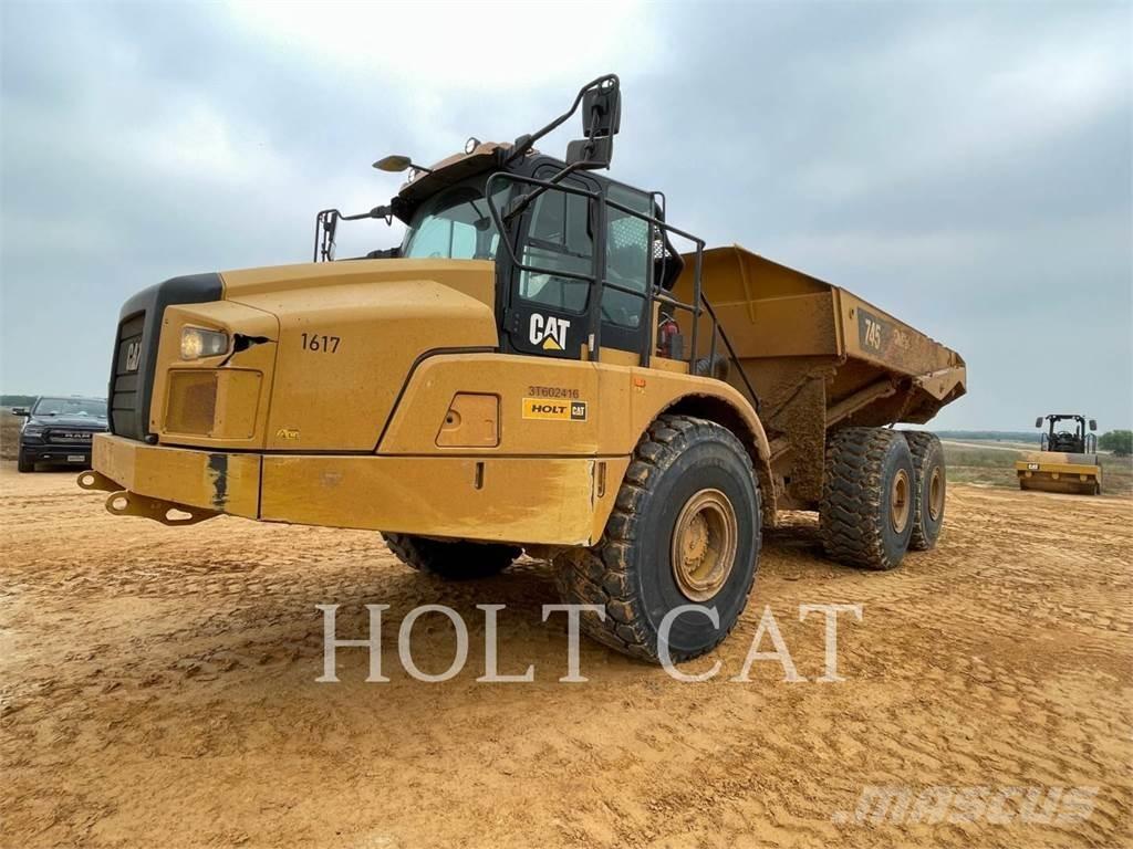CAT 745-04 Rammestyrte Dumpere