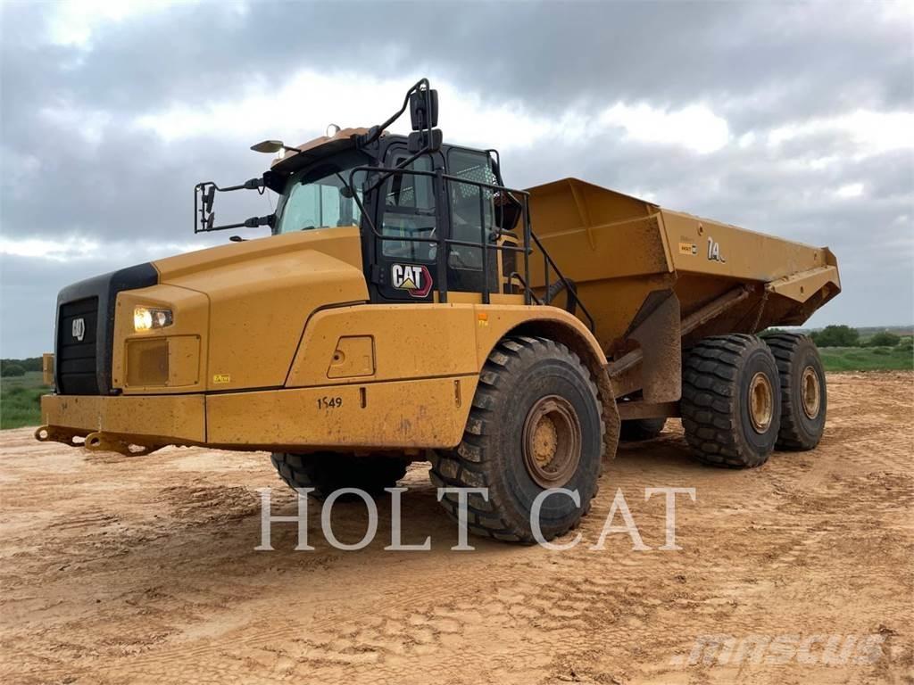 CAT 745-04 Rammestyrte Dumpere