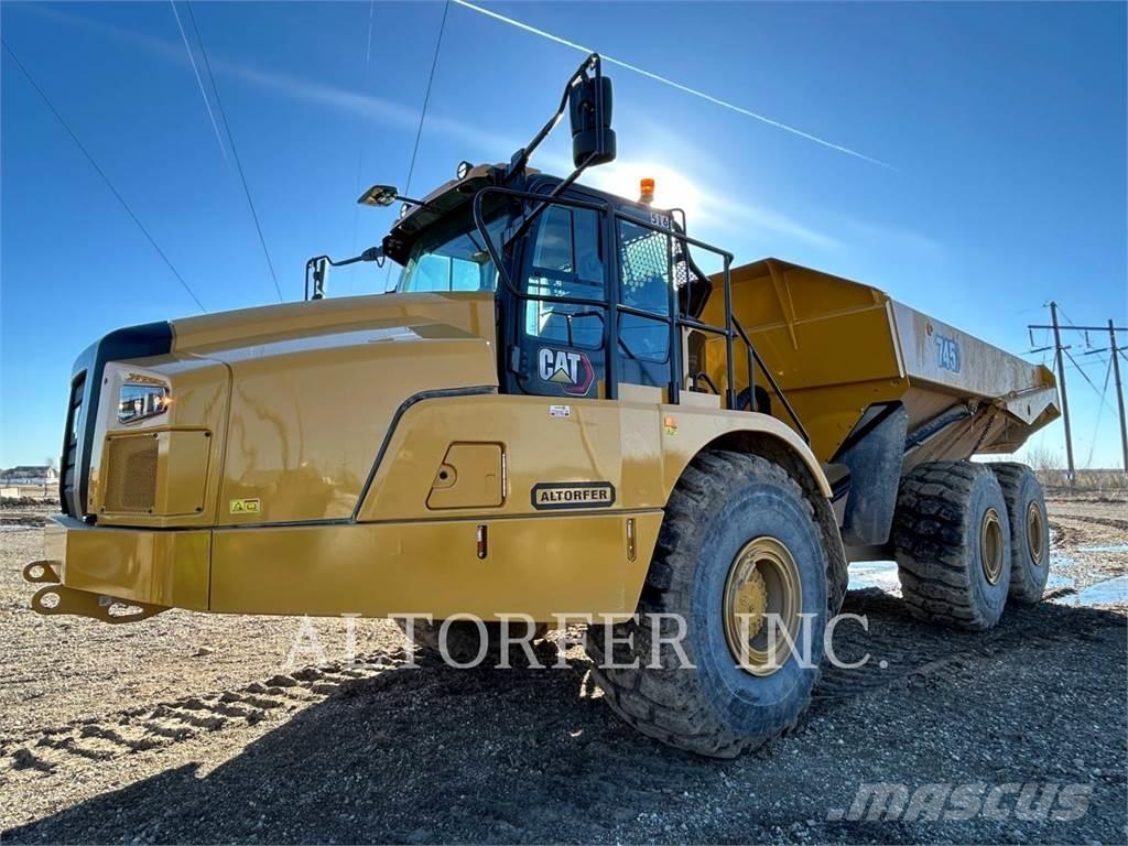 CAT 745-04 Rammestyrte Dumpere