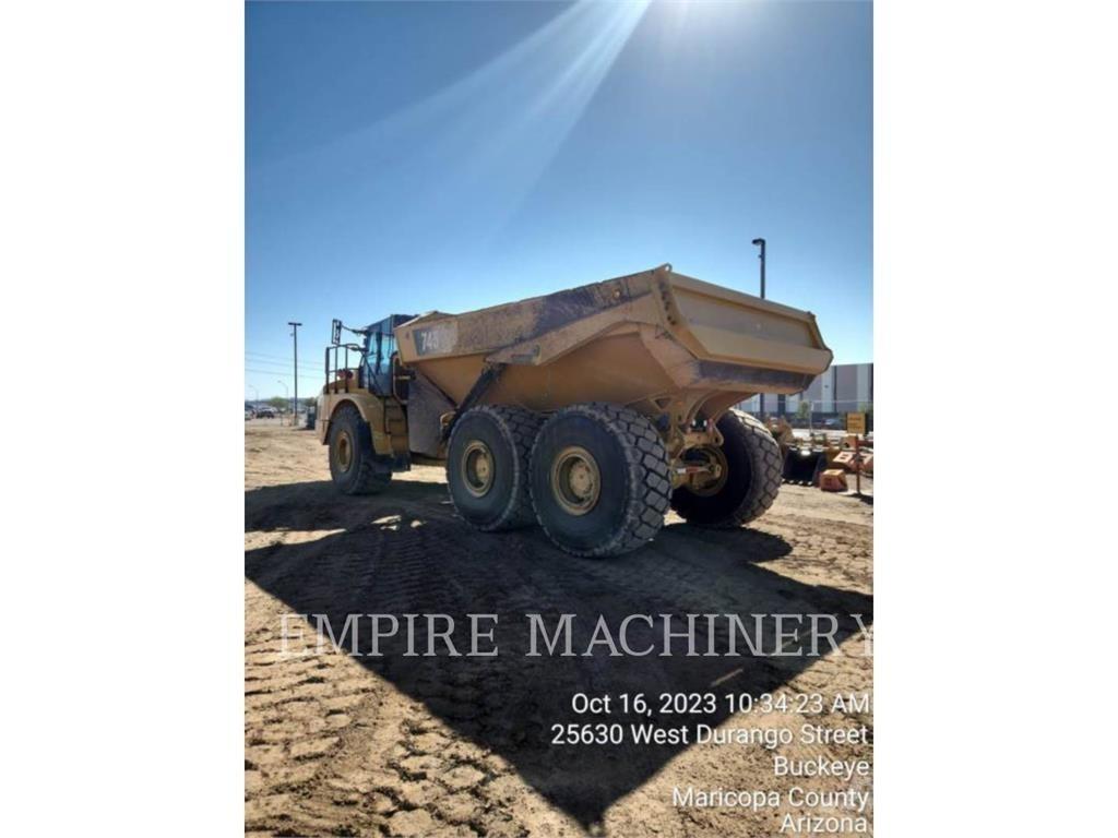 CAT 745-04 Rammestyrte Dumpere