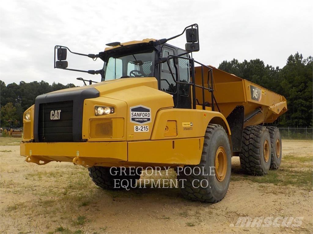 CAT 745-04 Rammestyrte Dumpere