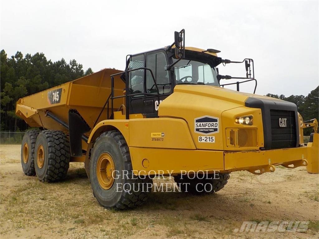 CAT 745-04 Rammestyrte Dumpere