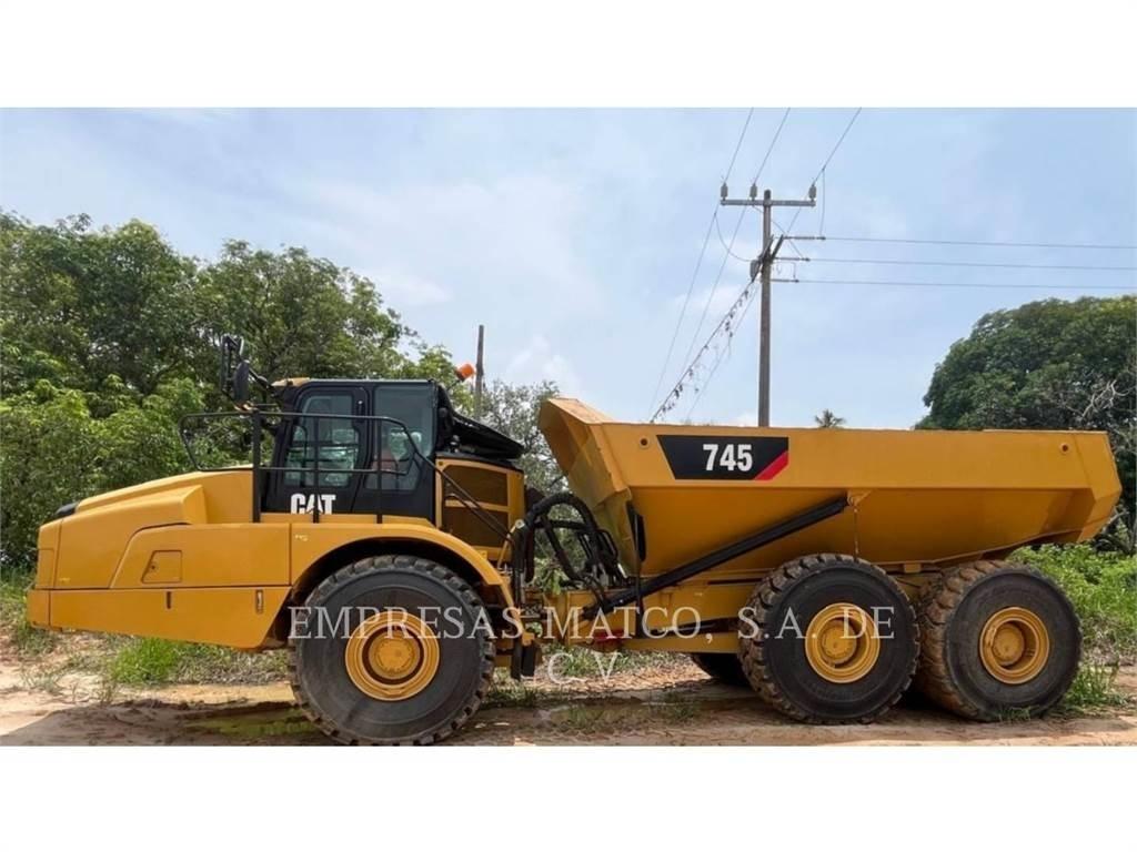 CAT 745-04LRC Rammestyrte Dumpere