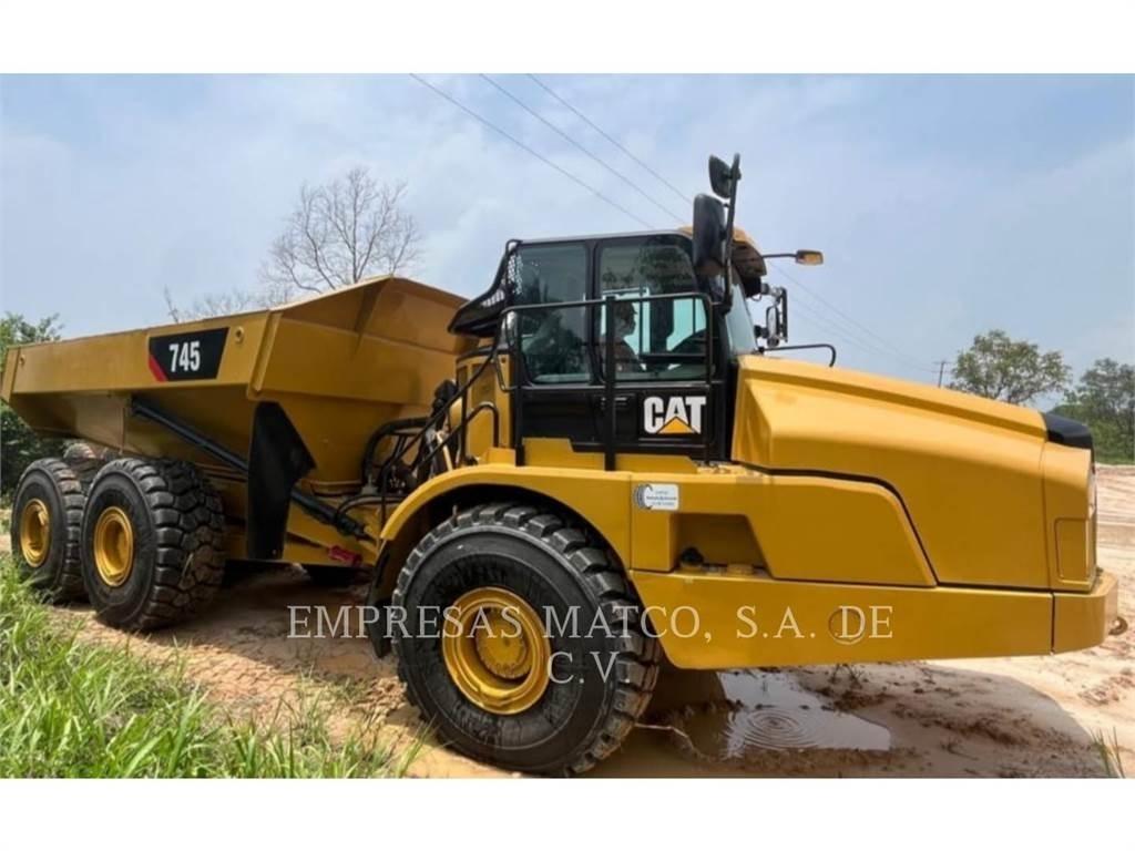 CAT 745-04LRC Rammestyrte Dumpere