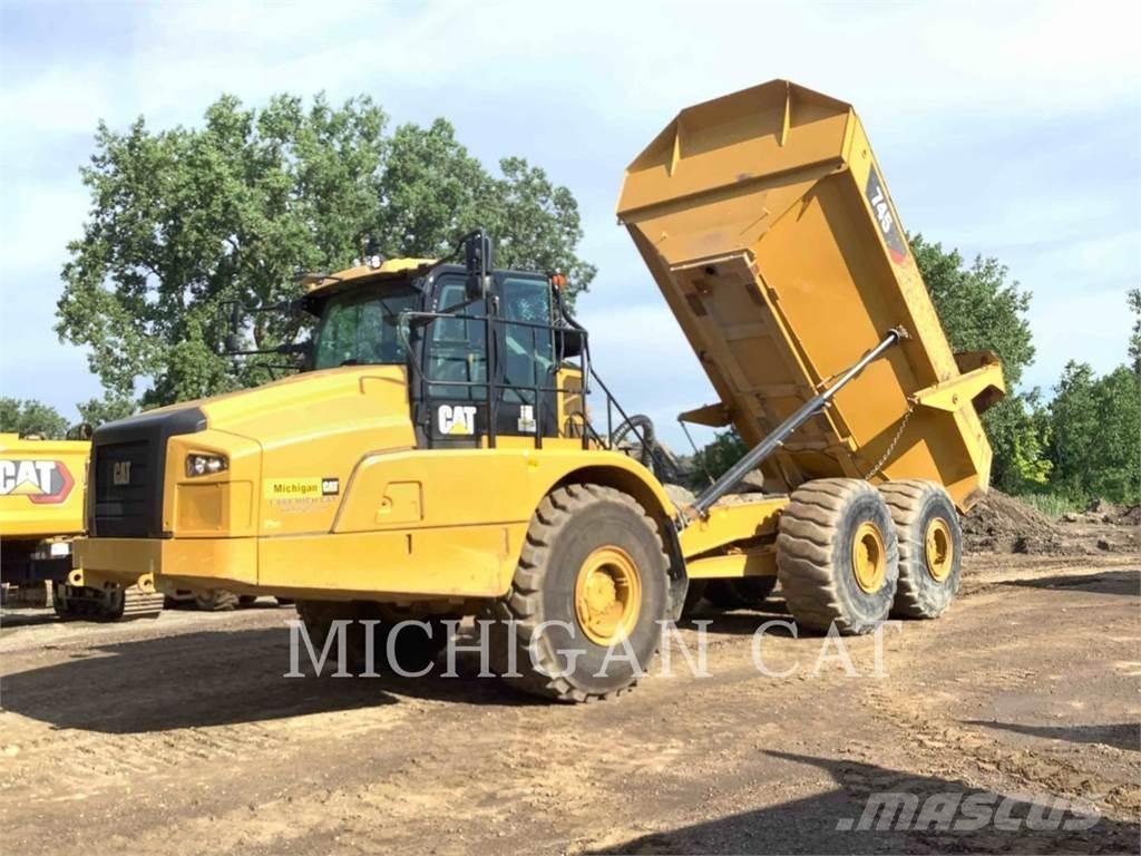 CAT 745 T Rammestyrte Dumpere