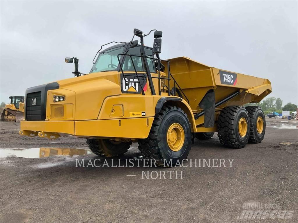 CAT 745C T Rammestyrte Dumpere