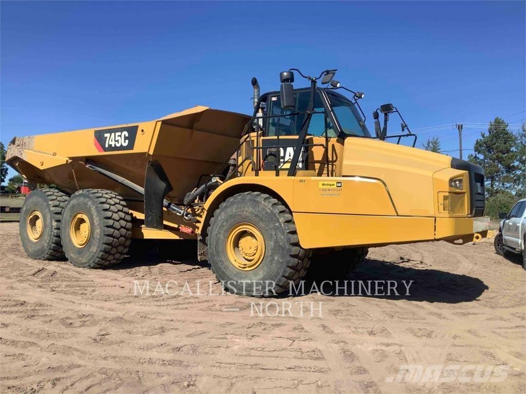 CAT 745C T Rammestyrte Dumpere