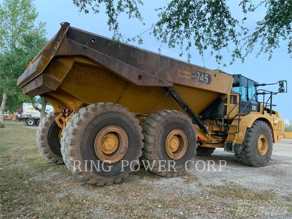CAT 745TG Rammestyrte Dumpere