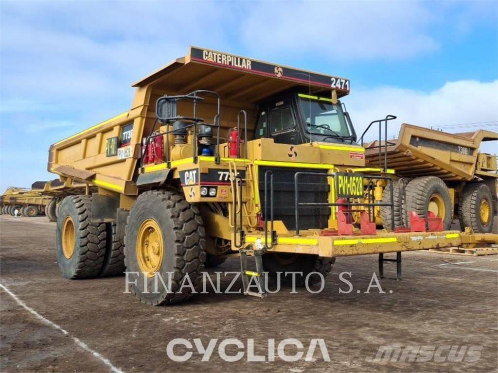 CAT 773E Rammestyrte Dumpere