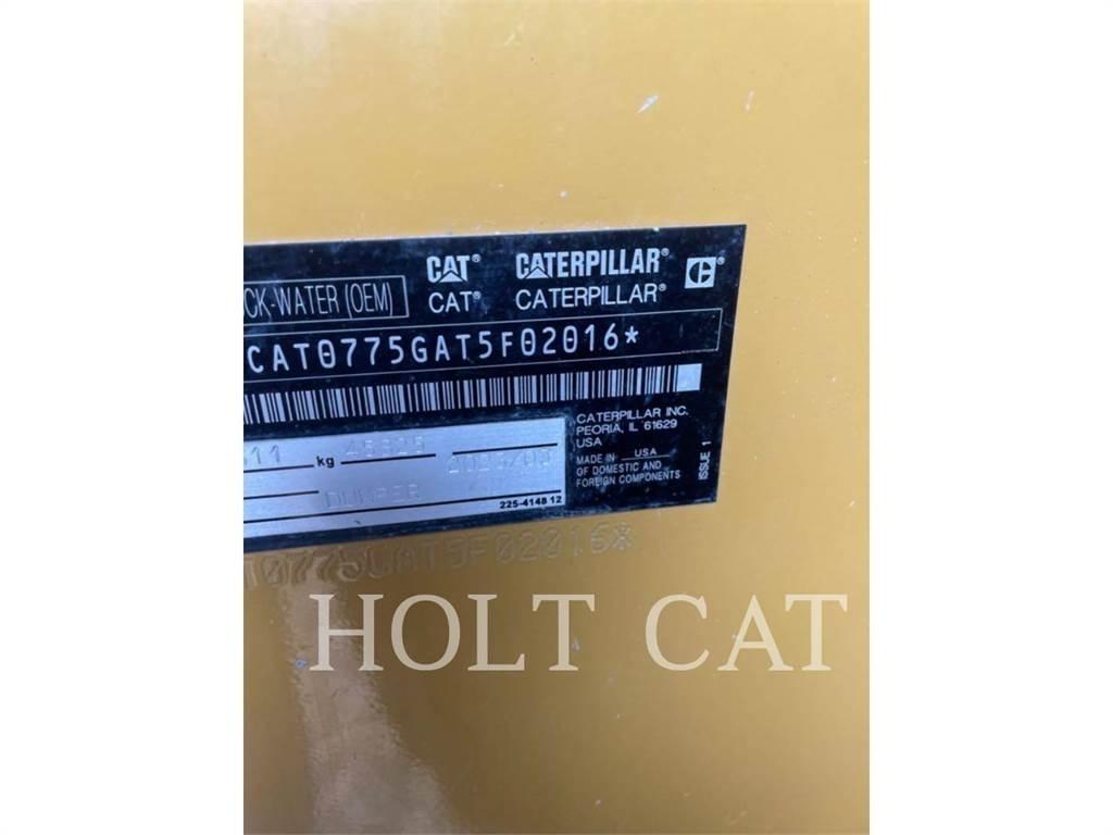 CAT 775G Rammestyrte Dumpere