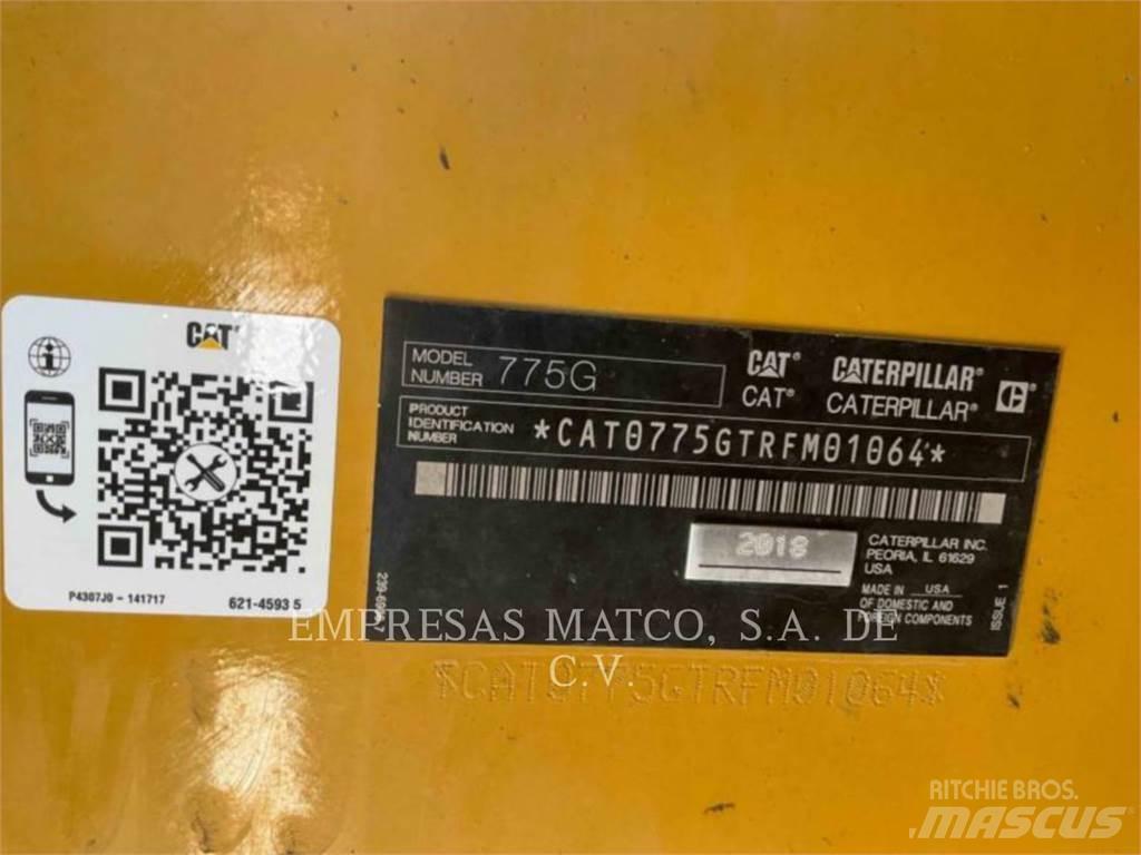 CAT 775GLRC Rammestyrte Dumpere