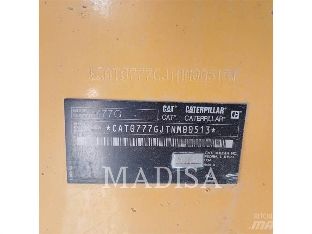 CAT 777GLRC Rammestyrte Dumpere