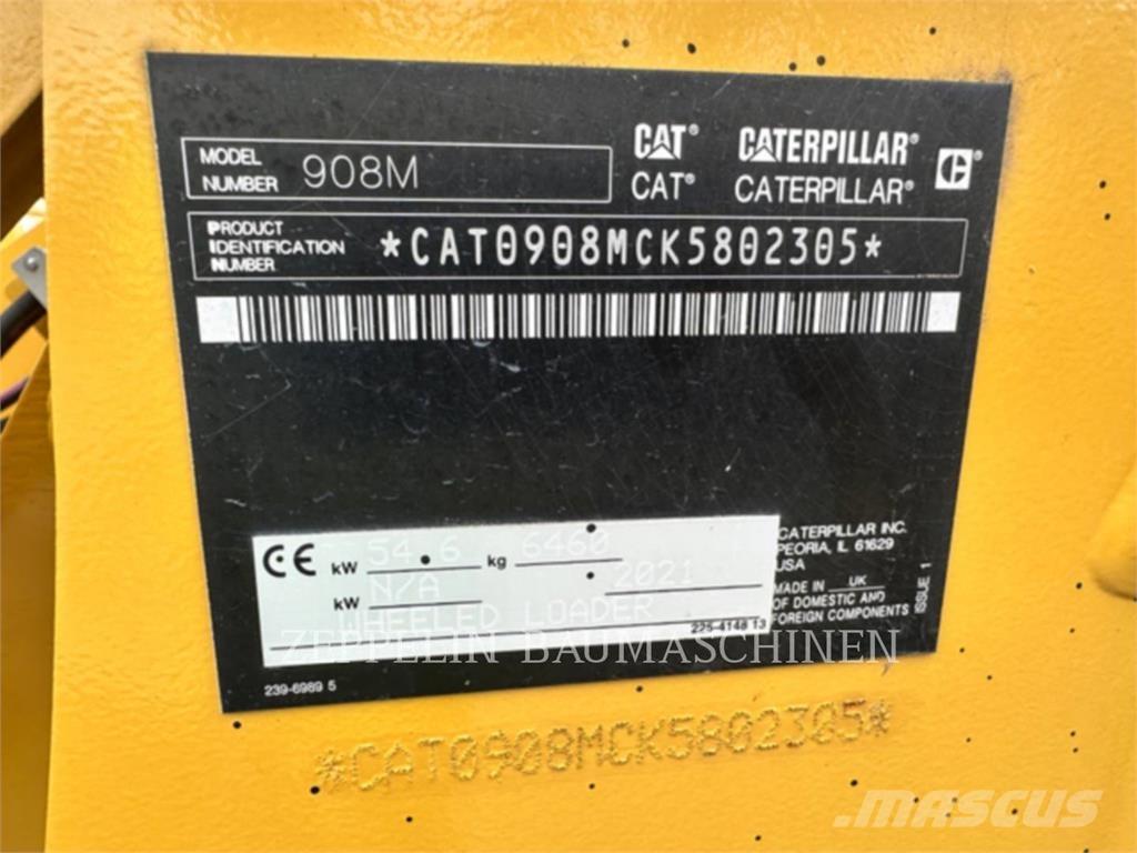 CAT 908M Hjullastere