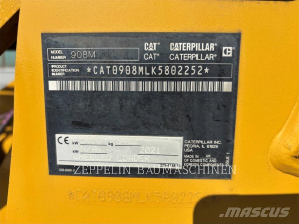 CAT 908M Hjullastere