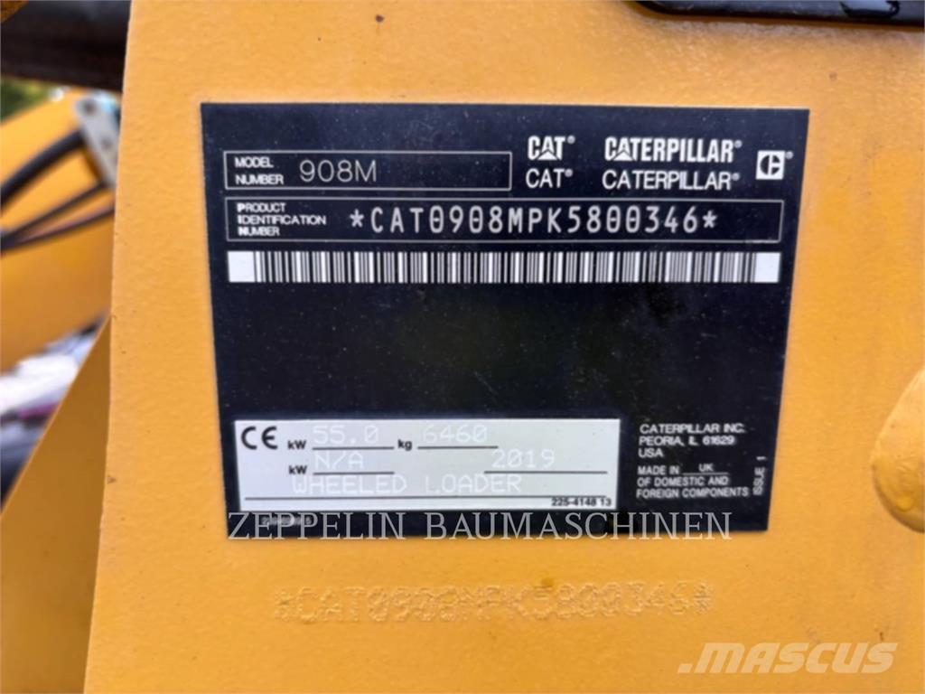 CAT 908M Hjullastere