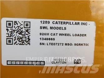 CAT 926M Hjullastere