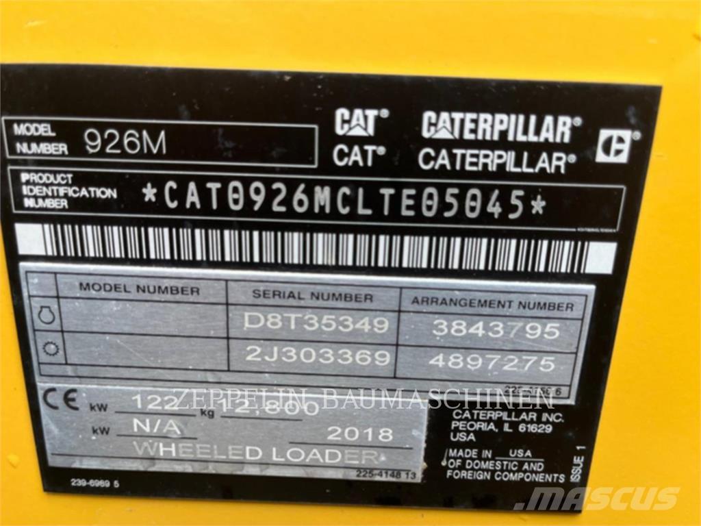 CAT 926M Hjullastere