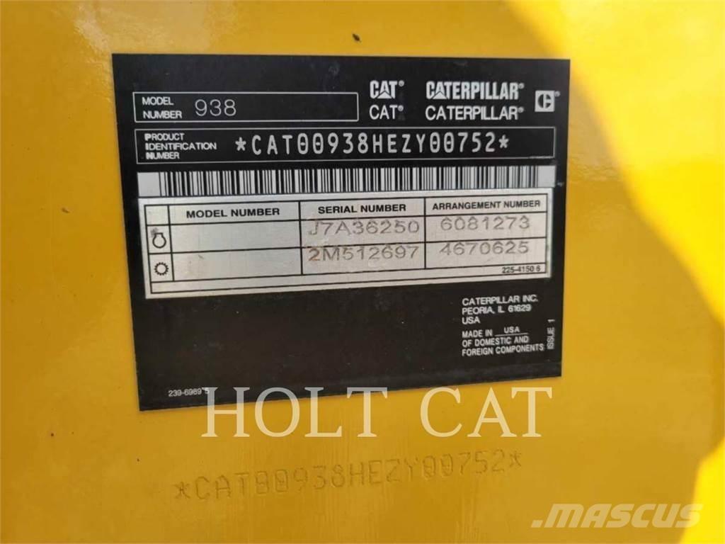 CAT 938 QC Hjullastere