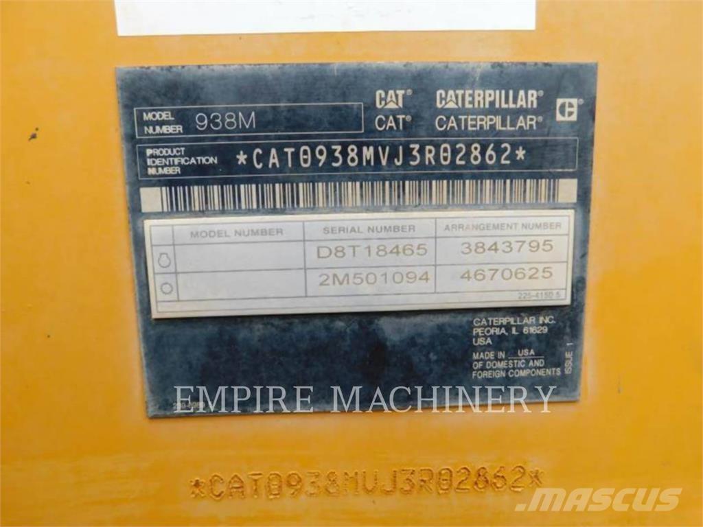 CAT 938M FC Hjullastere