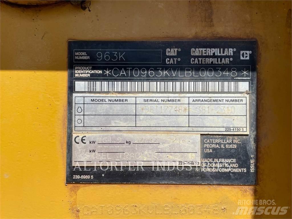 CAT 963K Beltelastere