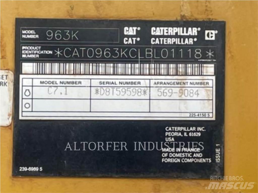 CAT 963K Beltelastere
