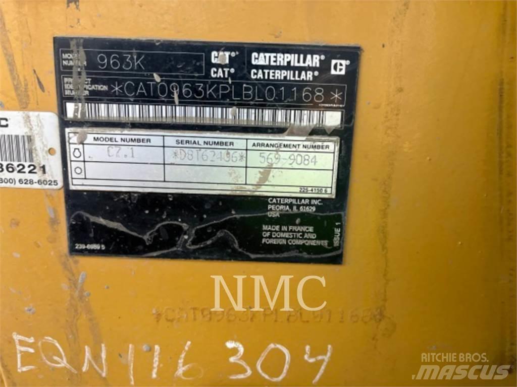 CAT 963K Beltelastere
