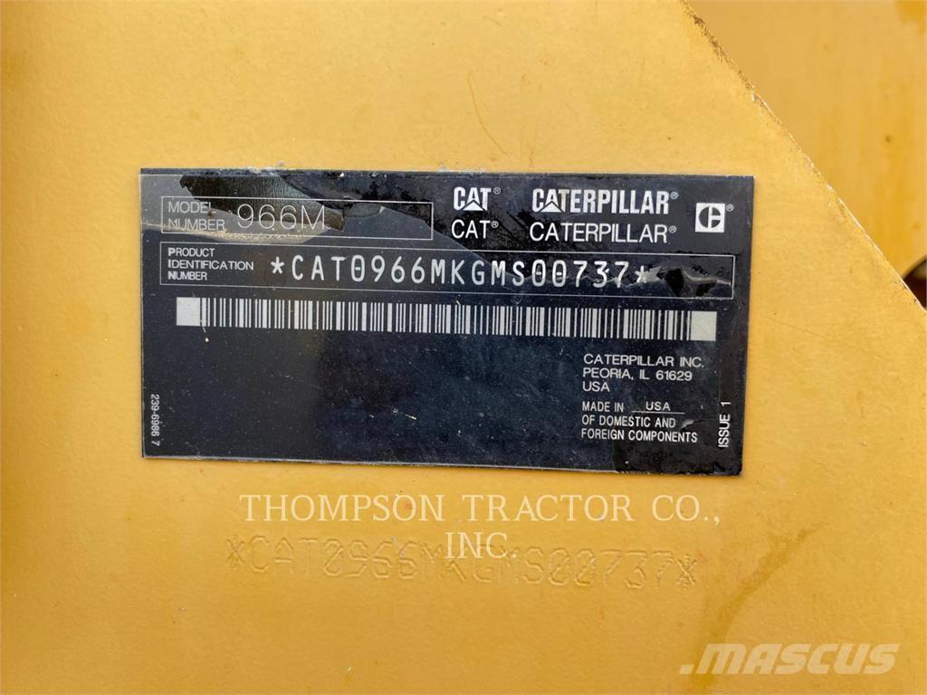 CAT 966M Hjullastere