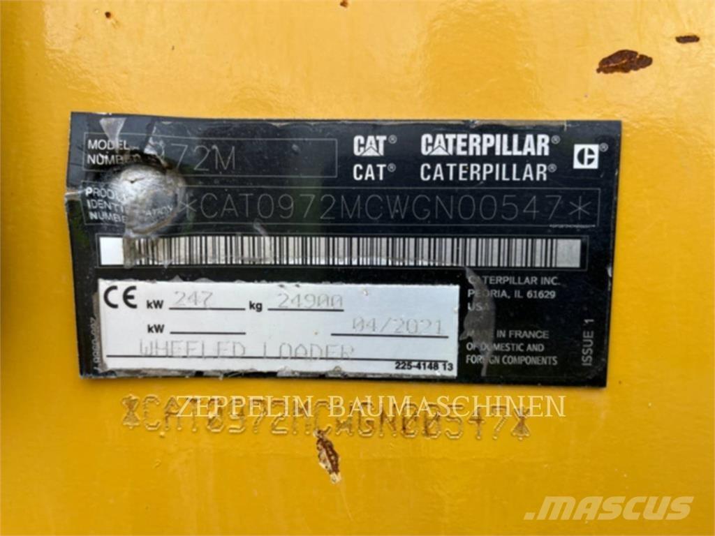 CAT 972M Hjullastere