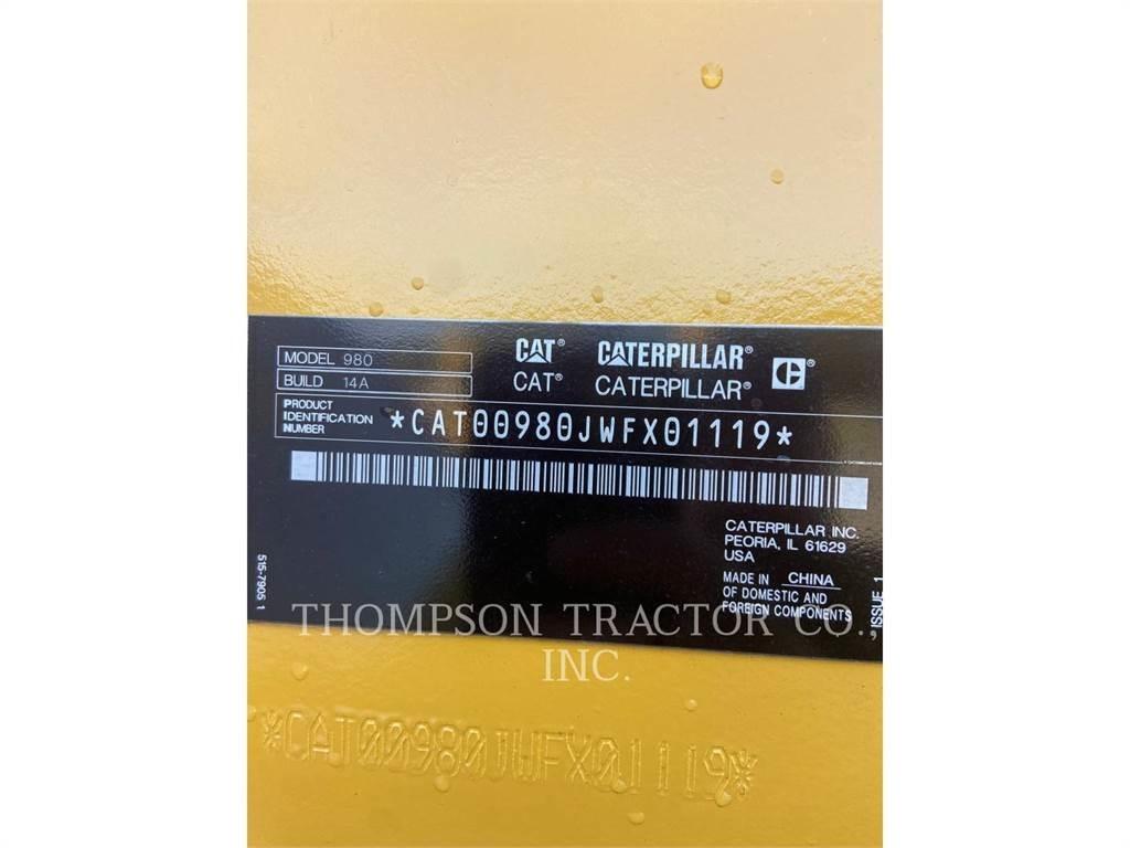 CAT 980 Hjullastere