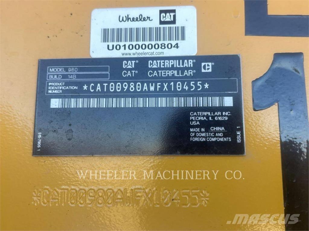 CAT 980 Hjullastere