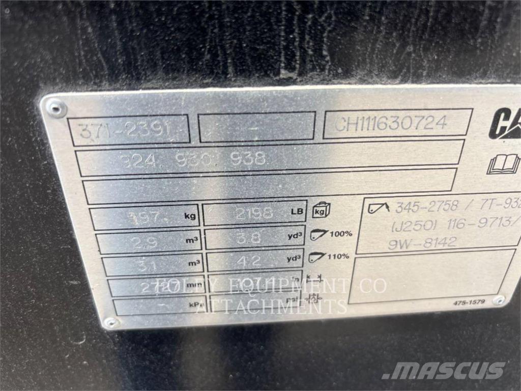 CAT BK38F38GP Hjullastere