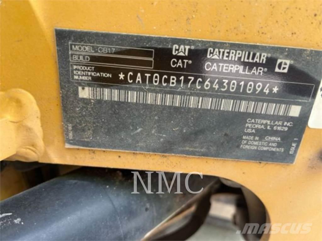 CAT CB1.7 Hjullaster til komprimering