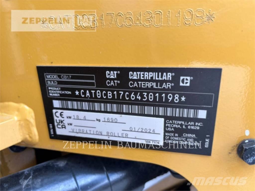 CAT CB1.7 Hjullaster til komprimering