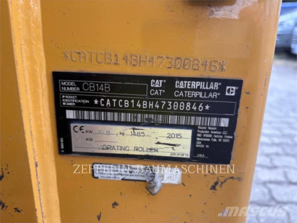 CAT CB14B Hjullaster til komprimering