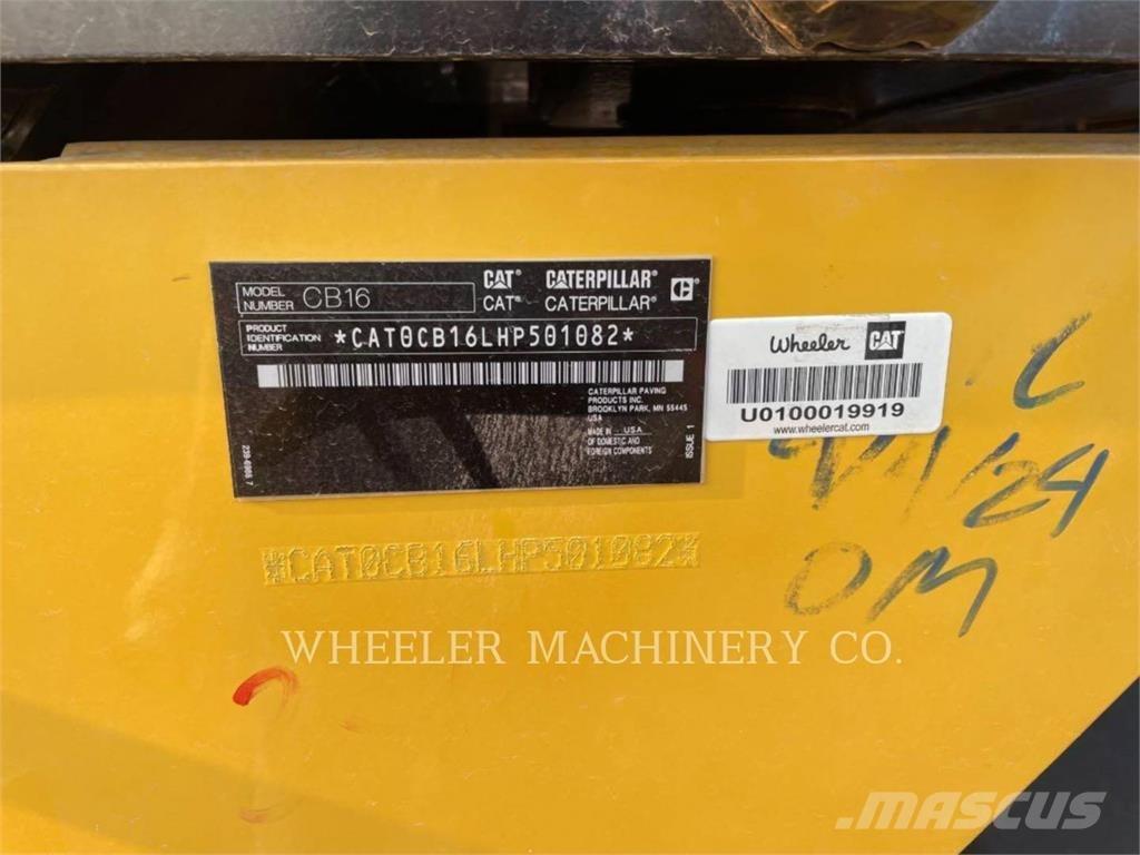 CAT CB16 CW VV Tandem Valser